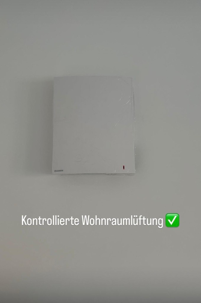 Kontrollierte Wohnraumlüftung